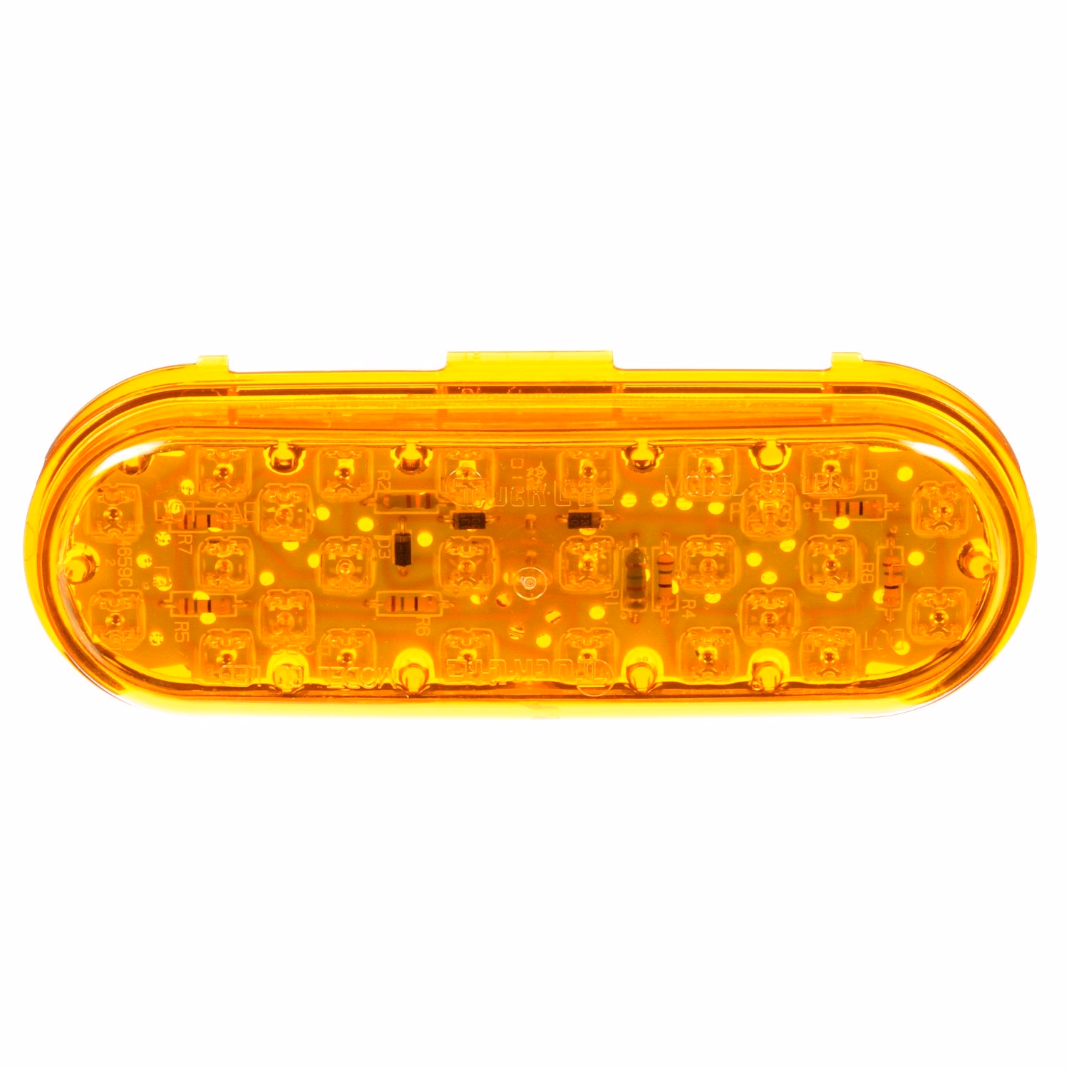 Truck-Lite 60275Y Model 60 Auxiliary/Turn, LED Oval Sealed