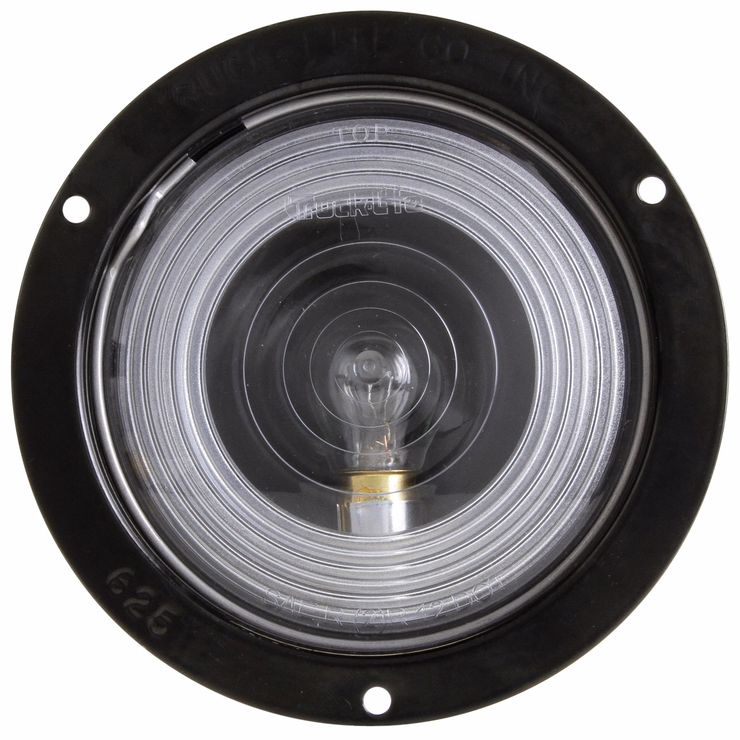 Truck-Lite Model 80 5 1/2'' Bulb Replaceable, clear, black housing 80342