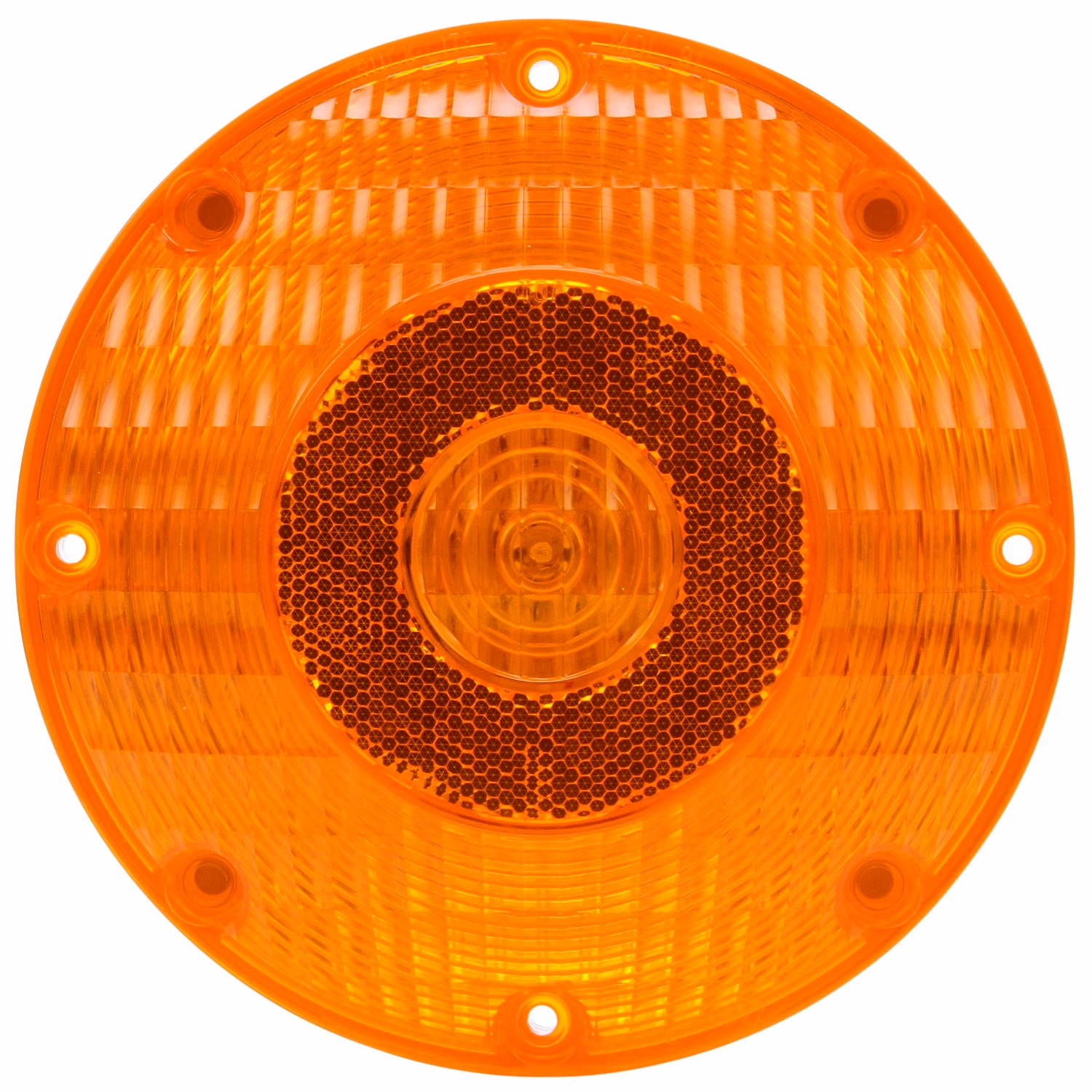 Truck-Lite Model 91 Front/Park/Turn 7'' Sealed Yellow Lamp 91202Y